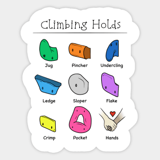 Gym Climbing Holds Sticker